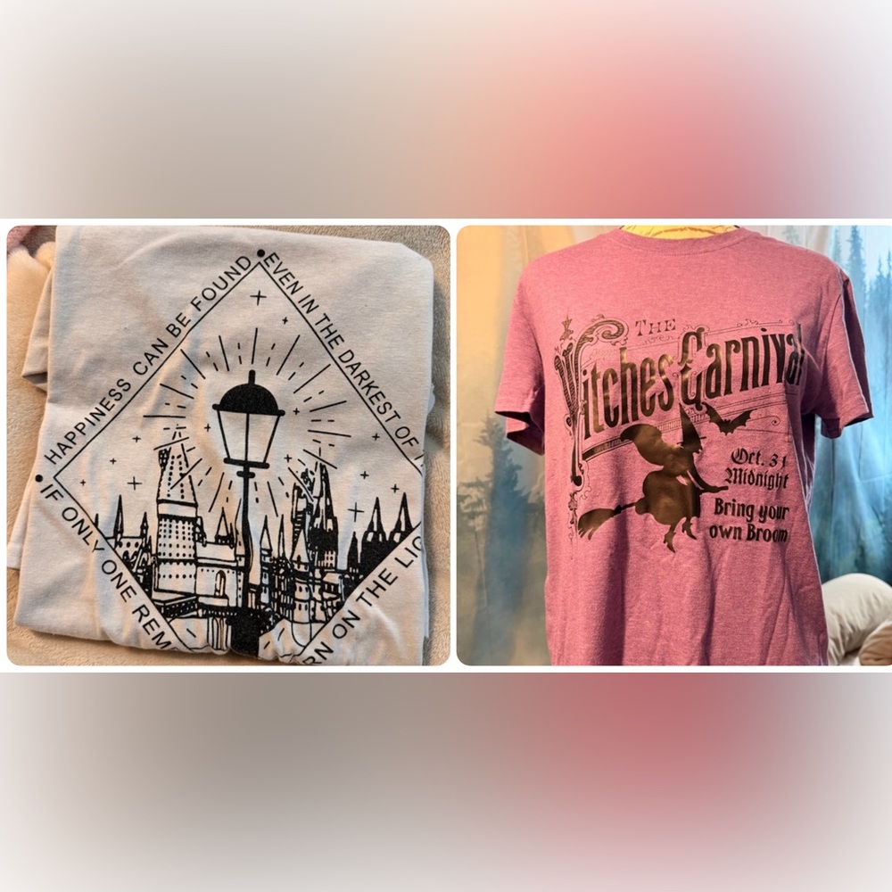 Harry Potter & Witchy Themed Shirts